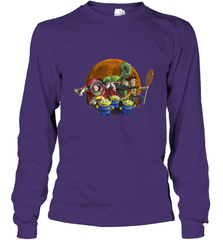 Disney Pixar Toy Story Halloween Moon Group Long Sleeve T-Shirt Long Sleeve T-Shirt - FordPhuMy