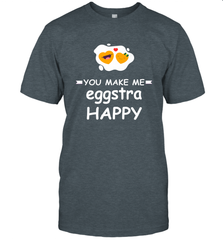 You Make Me Eggstra happy,Funny Valentine His and Her Couple Men's T-Shirt Men's T-Shirt - FordPhuMy