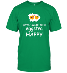 You Make Me Eggstra happy,Funny Valentine His and Her Couple Men's T-Shirt Men's T-Shirt - FordPhuMy