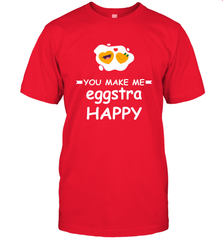 You Make Me Eggstra happy,Funny Valentine His and Her Couple Men's T-Shirt Men's T-Shirt - FordPhuMy