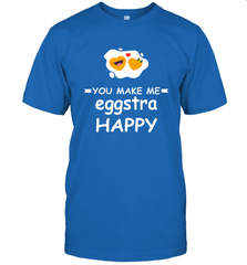 You Make Me Eggstra happy,Funny Valentine His and Her Couple Men's T-Shirt Men's T-Shirt - FordPhuMy