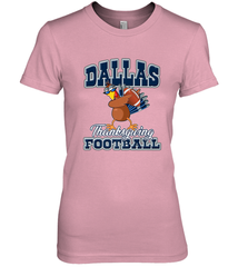 Dallas Thanksgiving Day Funny Turkey Playing Texas Football Premium T Shirt Women's Premium T-Shirt Women's Premium T-Shirt - FordPhuMy