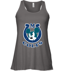 Nfl Colts Champion Mickey Mouse Team Women's Racerback Tank Women's Racerback Tank - FordPhuMy