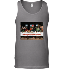Comics Style Funny Christmas Happy Birthday Jesus Men's Tank Top Men's Tank Top - FordPhuMy