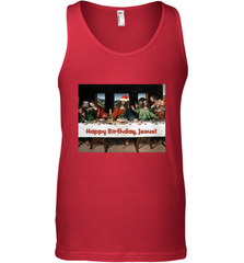 Comics Style Funny Christmas Happy Birthday Jesus Men's Tank Top Men's Tank Top - FordPhuMy