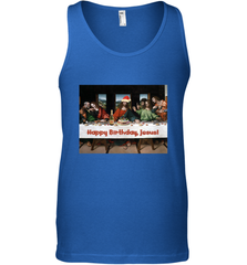 Comics Style Funny Christmas Happy Birthday Jesus Men's Tank Top Men's Tank Top - FordPhuMy