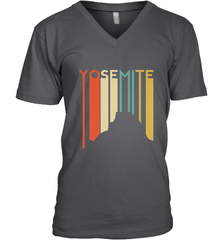 Yosemite National Park Retro Half Dome El Capitan Cali Men's V-Neck Men's V-Neck - FordPhuMy