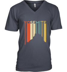Yosemite National Park Retro Half Dome El Capitan Cali Men's V-Neck Men's V-Neck - FordPhuMy