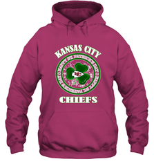 NFL Kansas City Chiefs Logo Happy St Patrick's Day Hooded Sweatshirt Hooded Sweatshirt - FordPhuMy