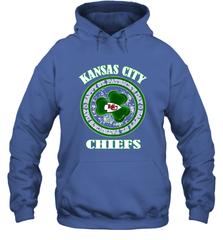NFL Kansas City Chiefs Logo Happy St Patrick's Day Hooded Sweatshirt Hooded Sweatshirt - FordPhuMy