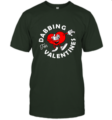 Dabbing Heart For Valentine's Day Art Graphics Heart Gift Men's T-Shirt Men's T-Shirt - FordPhuMy