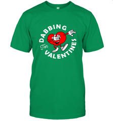 Dabbing Heart For Valentine's Day Art Graphics Heart Gift Men's T-Shirt Men's T-Shirt - FordPhuMy