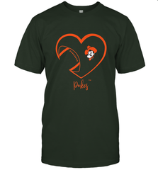 Oklahoma State Cowboys Football Inside Heart  Team Men's T-Shirt Men's T-Shirt - FordPhuMy