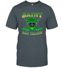 Saint Hat Tricks Ice Hockey Funny St Patricks Day Gift Men's T-Shirt Men's T-Shirt - FordPhuMy