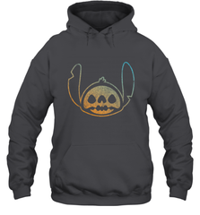 Disney Stitch Face Halloween Hooded Sweatshirt Hooded Sweatshirt - FordPhuMy