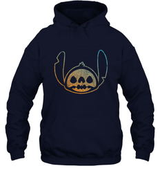 Disney Stitch Face Halloween Hooded Sweatshirt