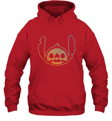 Disney Stitch Face Halloween Hooded Sweatshirt Hooded Sweatshirt - FordPhuMy