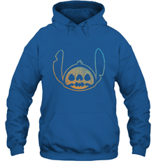 Disney Stitch Face Halloween Hooded Sweatshirt Hooded Sweatshirt - FordPhuMy