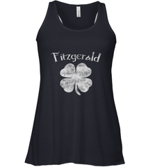 Vintage Fitzgerald Irish Shamrock St Patty's Day Women's Racerback Tank Women's Racerback Tank - FordPhuMy