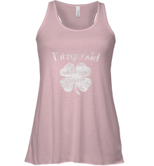 Vintage Fitzgerald Irish Shamrock St Patty's Day Women's Racerback Tank Women's Racerback Tank - FordPhuMy
