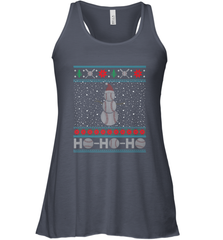 Christmas Baseball Snowman Ugly Christmas Xmas Women's Racerback Tank Women's Racerback Tank - FordPhuMy
