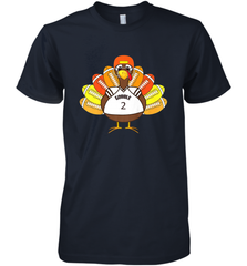 Cool Thanksgiving Football Shirt _ Gobble Player Turkey Gift Men's Premium T-Shirt Men's Premium T-Shirt - FordPhuMy