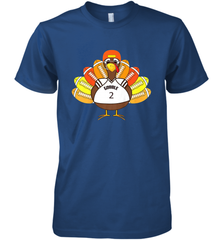 Cool Thanksgiving Football Shirt _ Gobble Player Turkey Gift Men's Premium T-Shirt Men's Premium T-Shirt - FordPhuMy