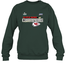 Youth Kansas City Chiefs NFL Pro Line by Fanatics Super Bowl LIV Champions Trophy Crewneck Sweatshirt Crewneck Sweatshirt - FordPhuMy