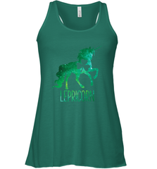 Lepricorn Leprechaun Unicorn shirt St Patricks Day Women's Racerback Tank Women's Racerback Tank - FordPhuMy