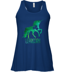 Lepricorn Leprechaun Unicorn shirt St Patricks Day Women's Racerback Tank Women's Racerback Tank - FordPhuMy