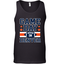 NFL Denver Co Game Day Football Home Team Colors Men's Tank Top