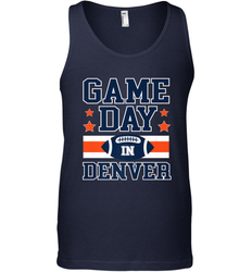 NFL Denver Co Game Day Football Home Team Colors Men's Tank Top