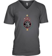 NBA Toronto Raptors Logo merry Christmas gilf Men's V-Neck Men's V-Neck - FordPhuMy