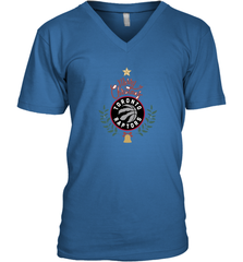 NBA Toronto Raptors Logo merry Christmas gilf Men's V-Neck Men's V-Neck - FordPhuMy