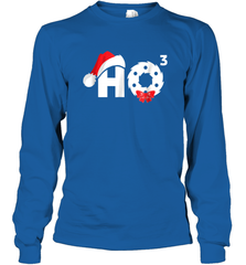 Santa HO HO3 Cubed Funny Christmas Long Sleeve T-Shirt Long Sleeve T-Shirt - FordPhuMy