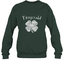 Vintage Fitzgerald Irish Shamrock St Patty's Day Crewneck Sweatshirt Crewneck Sweatshirt - FordPhuMy