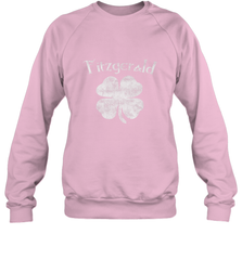 Vintage Fitzgerald Irish Shamrock St Patty's Day Crewneck Sweatshirt Crewneck Sweatshirt - FordPhuMy