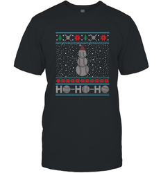 Christmas Baseball Snowman Ugly Christmas Xmas Men's T-Shirt