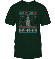 Christmas Baseball Snowman Ugly Christmas Xmas Men's T-Shirt Men's T-Shirt - FordPhuMy