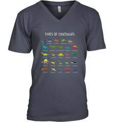 Types Of Dinosaurs Men's V-Neck Men's V-Neck - FordPhuMy