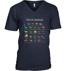Types Of Dinosaurs Men's V-Neck Men's V-Neck - FordPhuMy