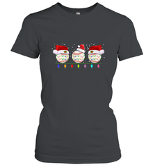 Three Baseball Balls Christmas Gift Santa Xmas lights Snow Women's T-Shirt Women's T-Shirt - FordPhuMy