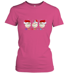 Three Baseball Balls Christmas Gift Santa Xmas lights Snow Women's T-Shirt Women's T-Shirt - FordPhuMy