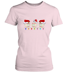 Three Baseball Balls Christmas Gift Santa Xmas lights Snow Women's T-Shirt Women's T-Shirt - FordPhuMy