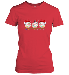 Three Baseball Balls Christmas Gift Santa Xmas lights Snow Women's T-Shirt Women's T-Shirt - FordPhuMy