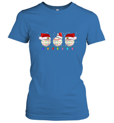 Three Baseball Balls Christmas Gift Santa Xmas lights Snow Women's T-Shirt Women's T-Shirt - FordPhuMy