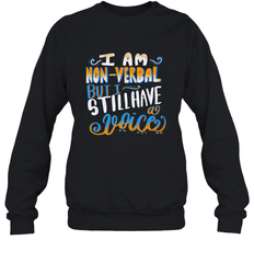Special Needs NonVerbal Autism Awesome Crewneck Sweatshirt