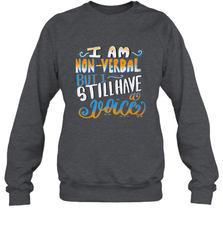 Special Needs NonVerbal Autism Awesome Crewneck Sweatshirt Crewneck Sweatshirt - FordPhuMy