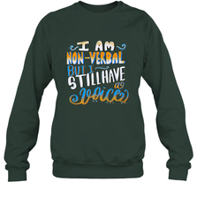 Special Needs NonVerbal Autism Awesome Crewneck Sweatshirt Crewneck Sweatshirt - FordPhuMy