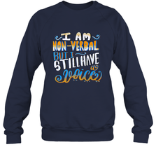 Special Needs NonVerbal Autism Awesome Crewneck Sweatshirt Crewneck Sweatshirt - FordPhuMy